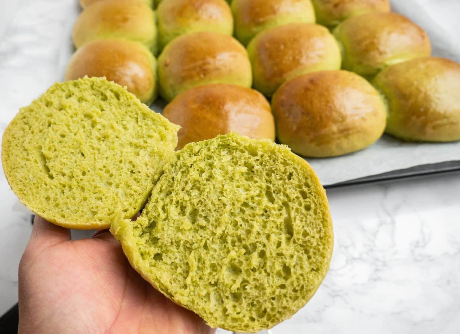 Spinatboller - sunde boller