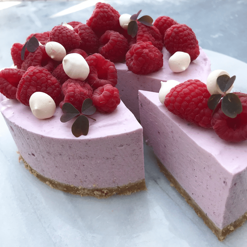 Cheesecake med bær