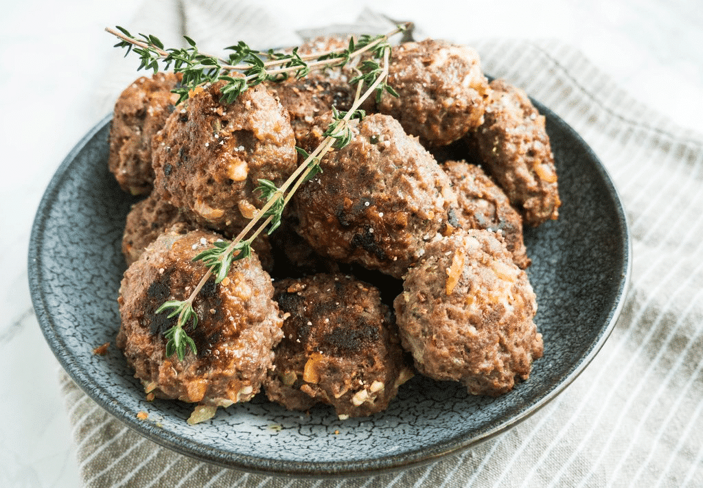 Græske frikadeller med fetaost