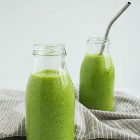 Greenie smoothie – grøn juice med spinat, ananas og mango