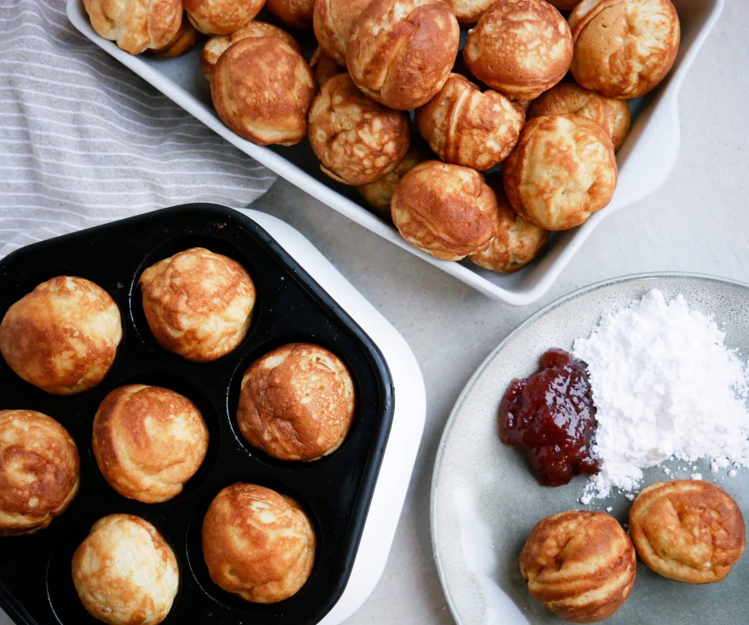 gammeldags æbleskiver