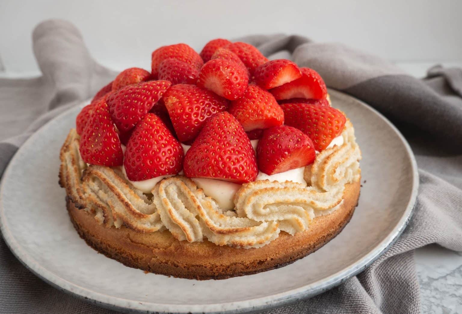 Den bedste jordbærtærte