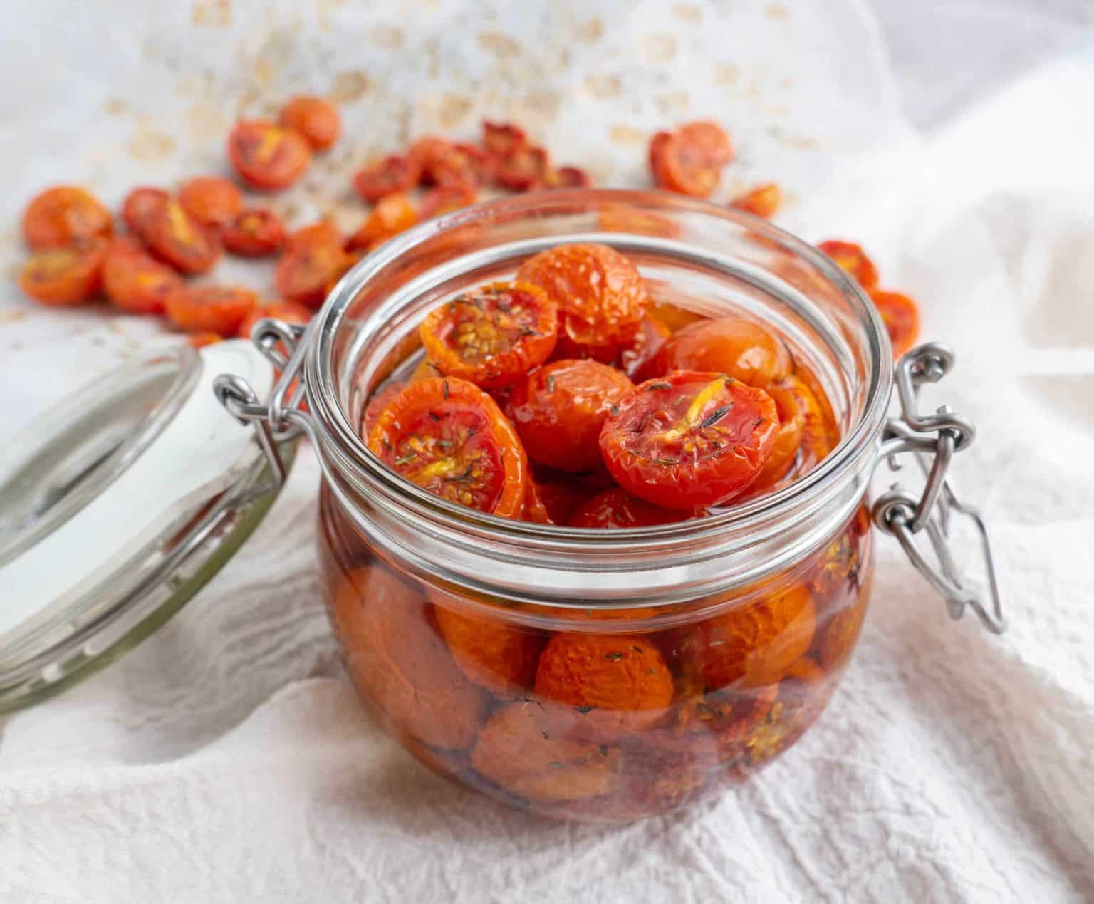 Semitørrede tomater