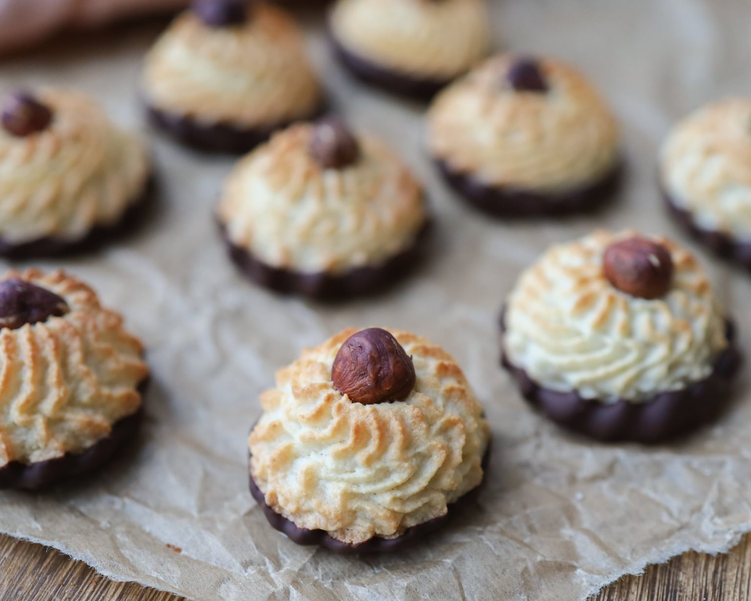 Kransekagetoppe opskrift