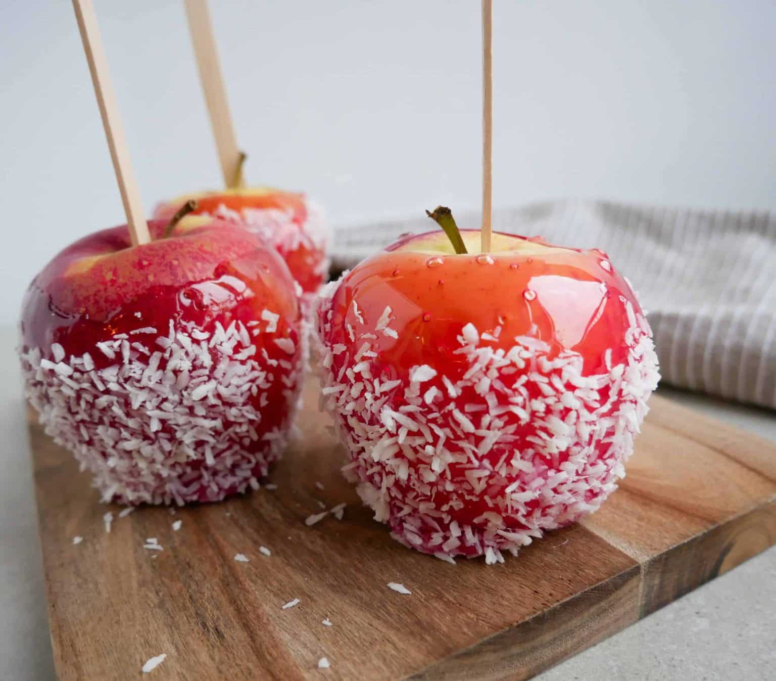 kandiserede æbler