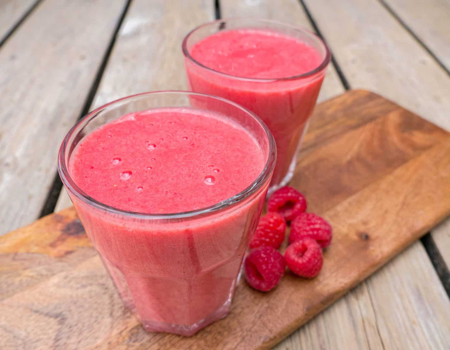 hindbærdrøm smoothie