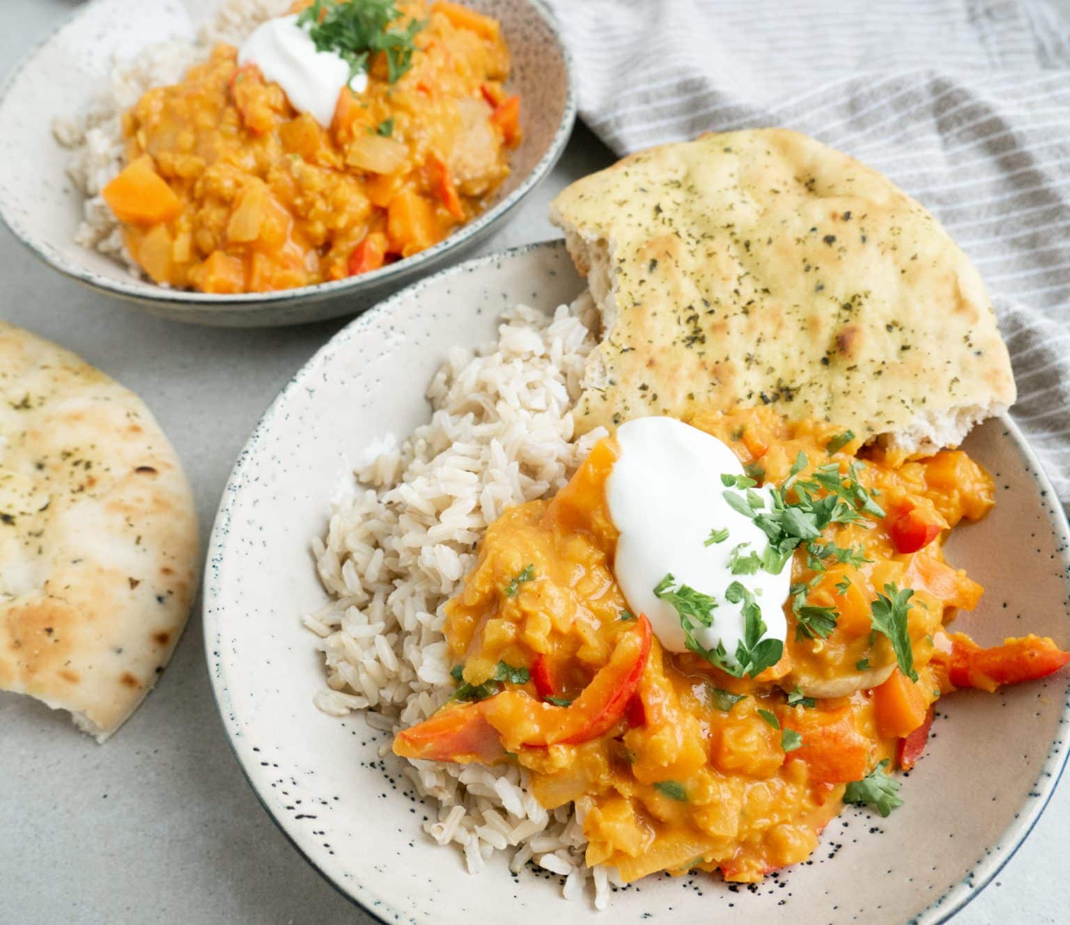 Opskrift på Dahl med kylling