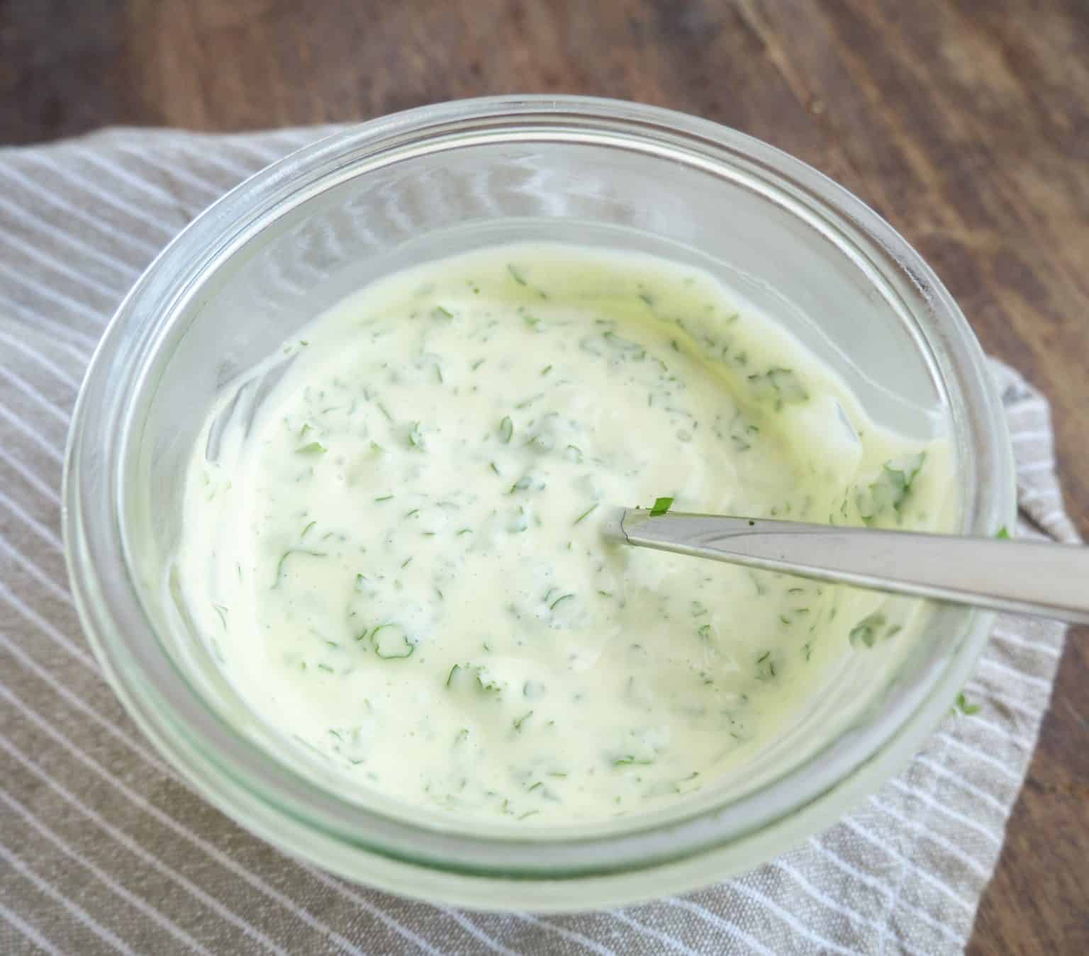 Nem opskrift på persillemayo