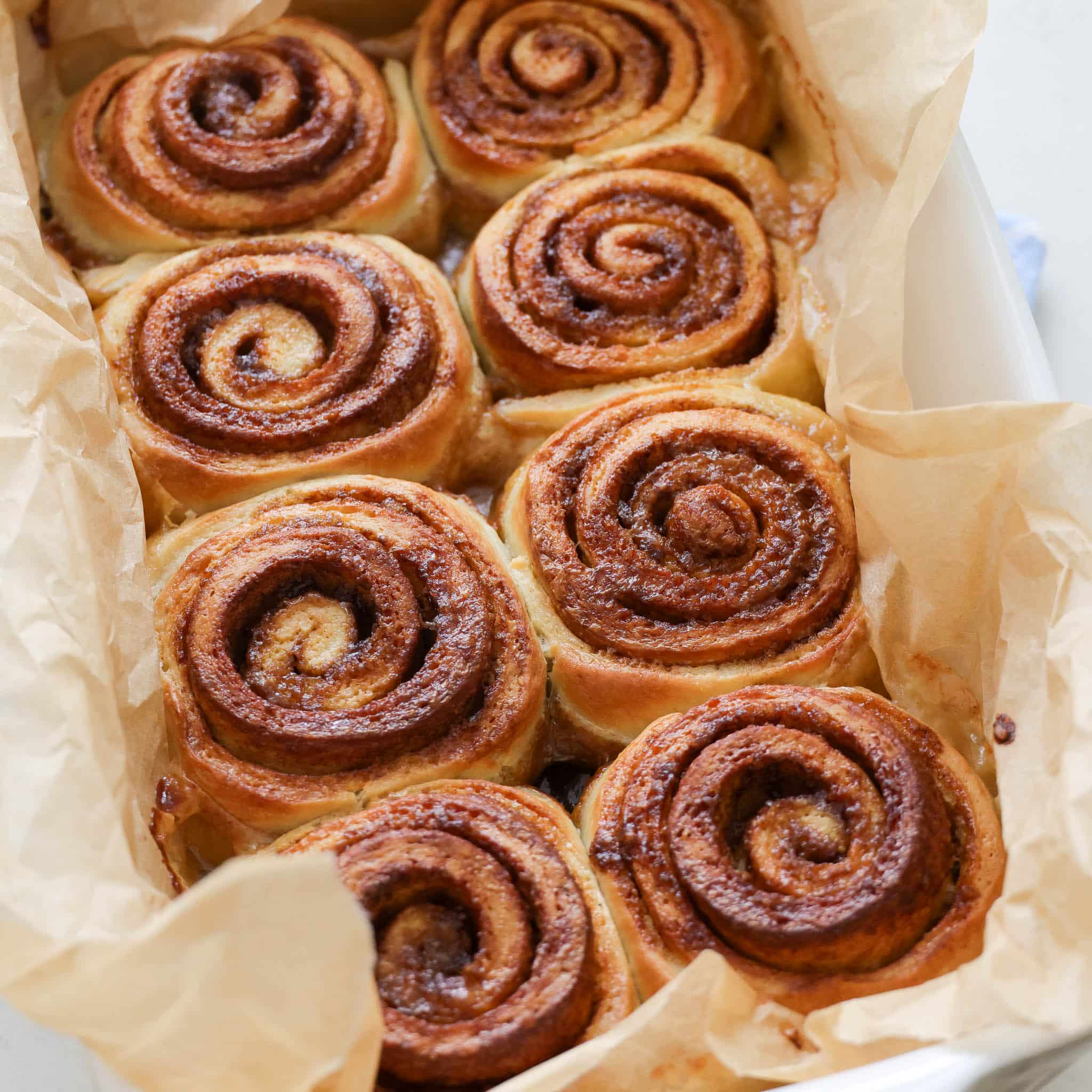 Koldhævede kanelsnegle