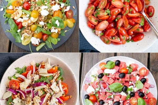 5 salater med cherrytomater