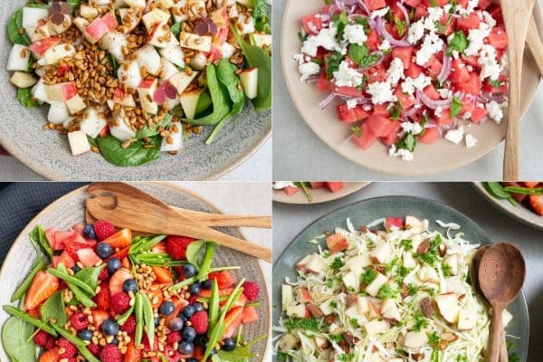 5 Sommersalater med frugt