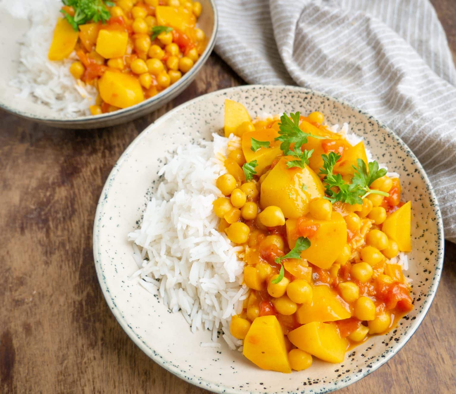 Kikærtegryde med kartofler