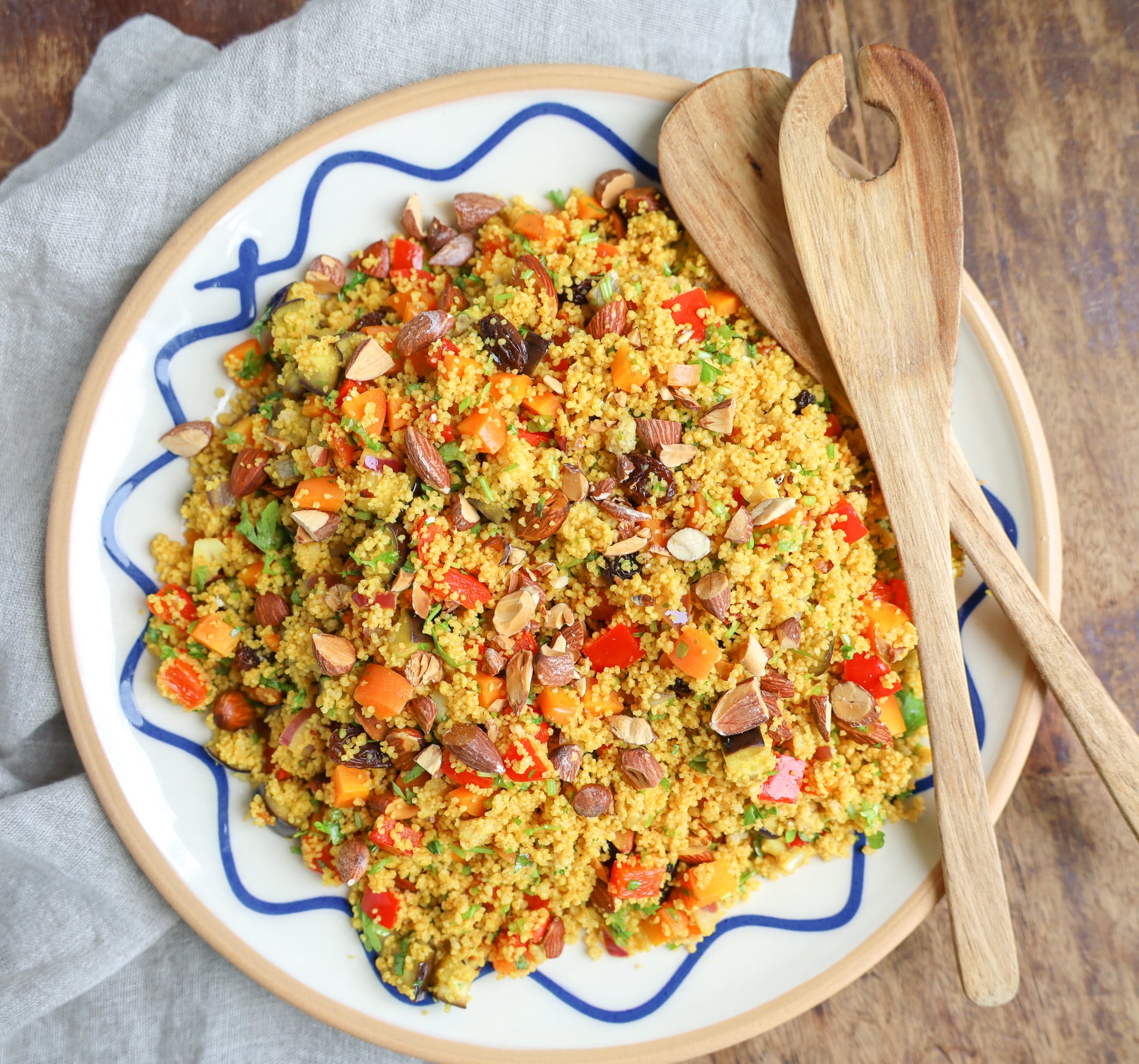 Marokkansk couscous Krydret couscous med grøntsager Mummum.dk