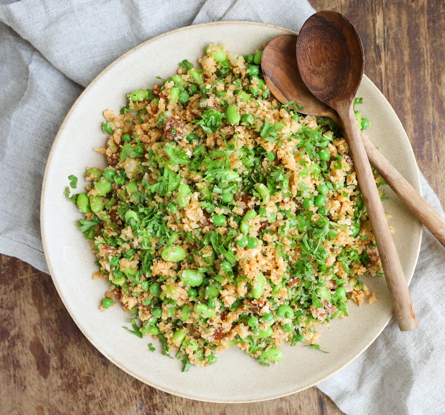 Opskrift på blomkålscouscous 