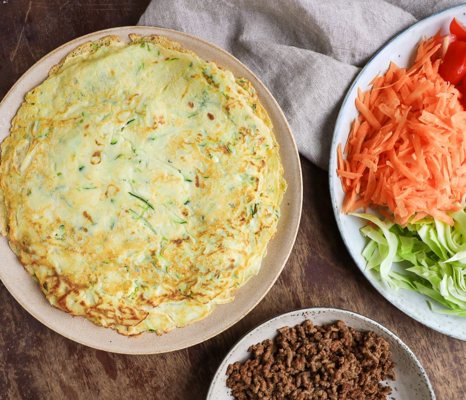 Squashpandekager som madpandekager