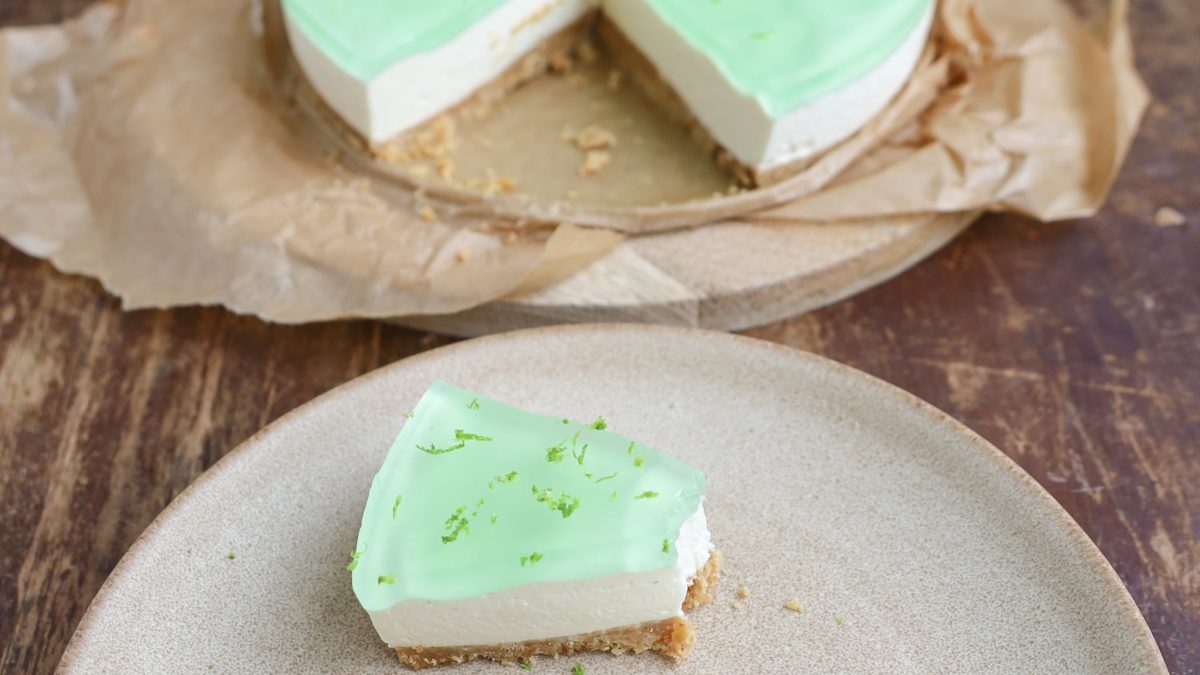 Opskrift på limecheesecake