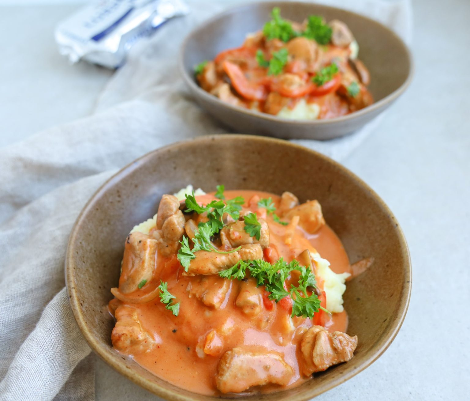 Opskrift på paprikagryde