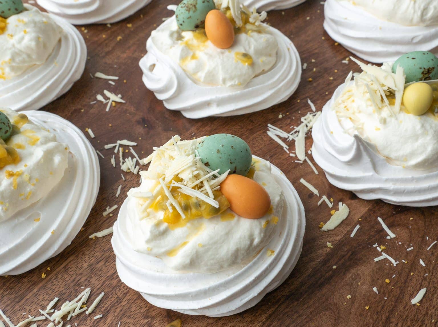 Pavlova med citronskum
