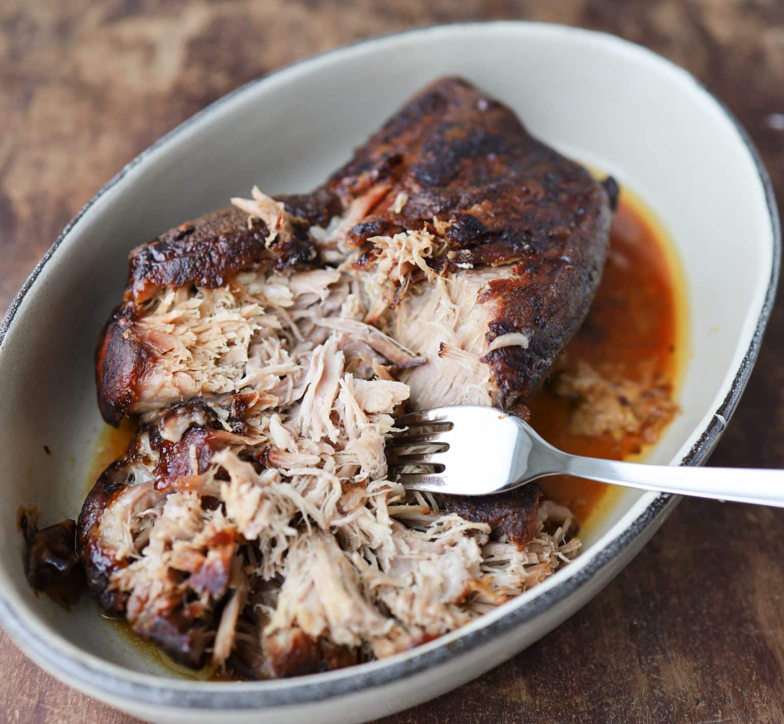 Opskrift på pulled pork