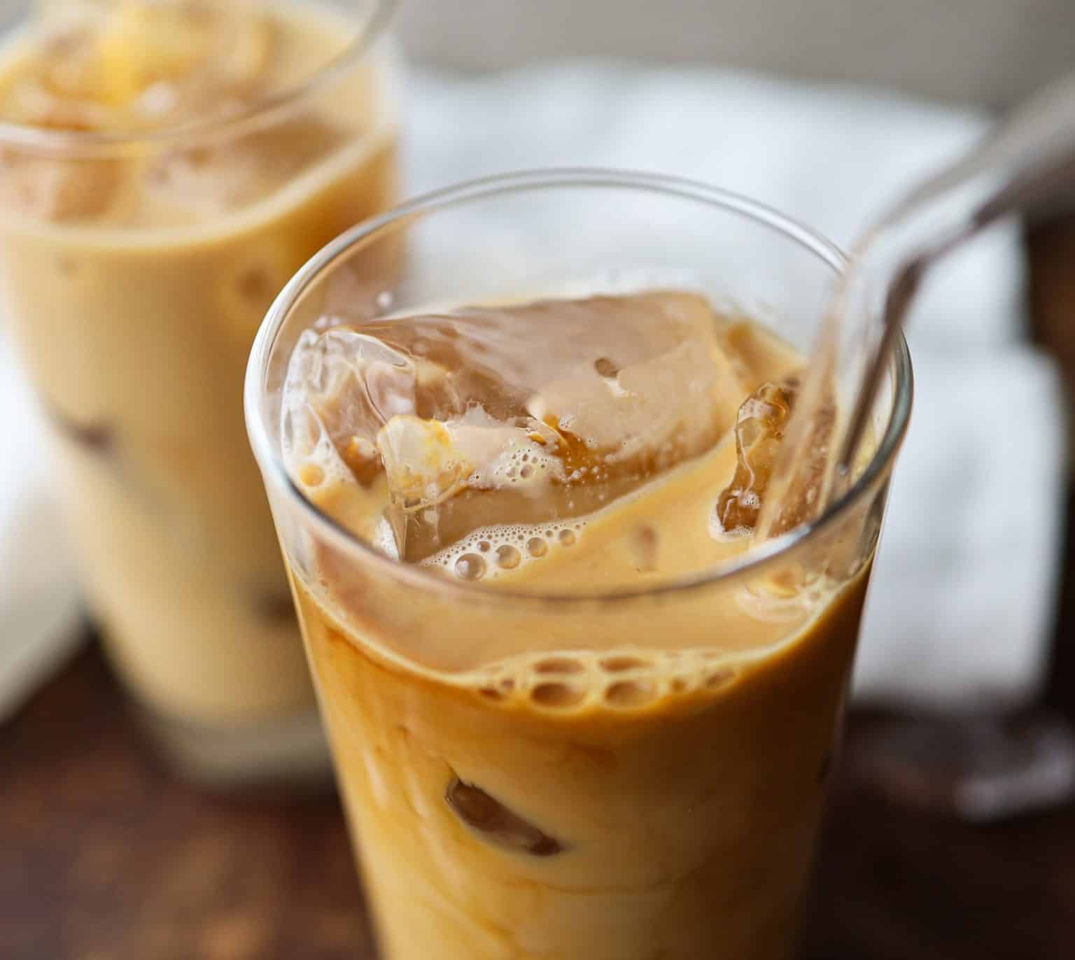 iskaffe med havredrik