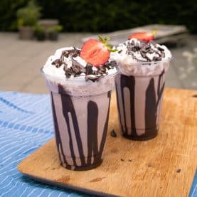 Chokolade milkshake