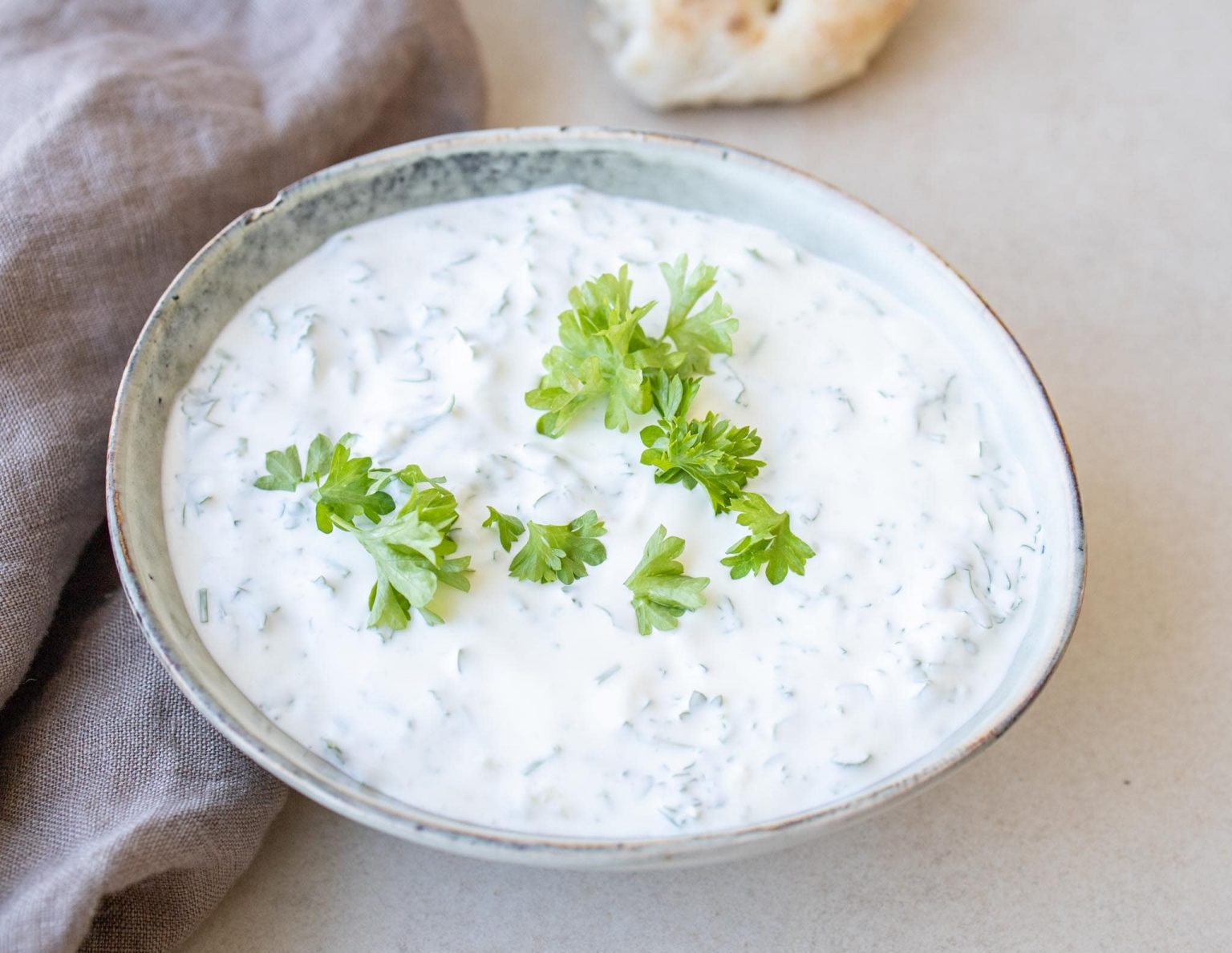 Opskrift på persilledressing