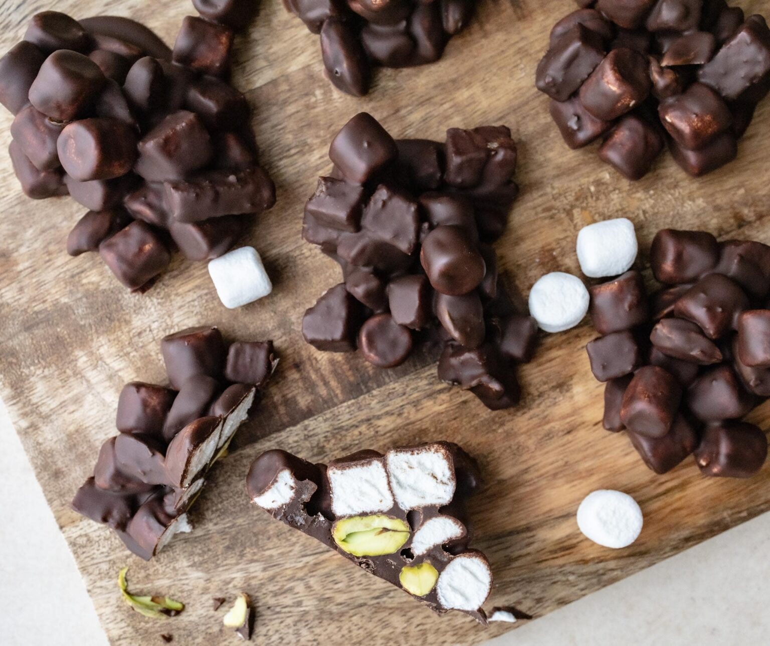chokoladekonfekt med marcipan