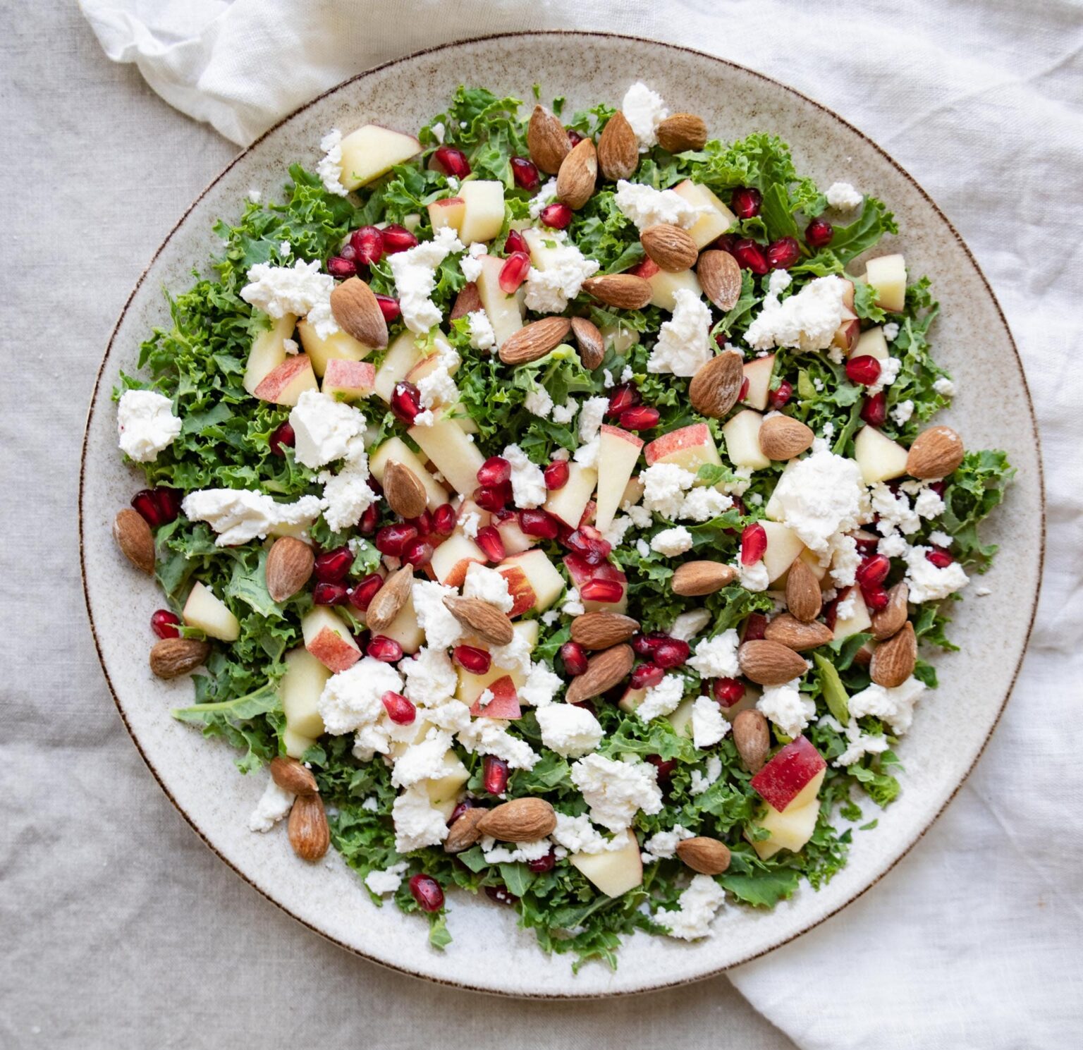 Grønkålssalat med feta