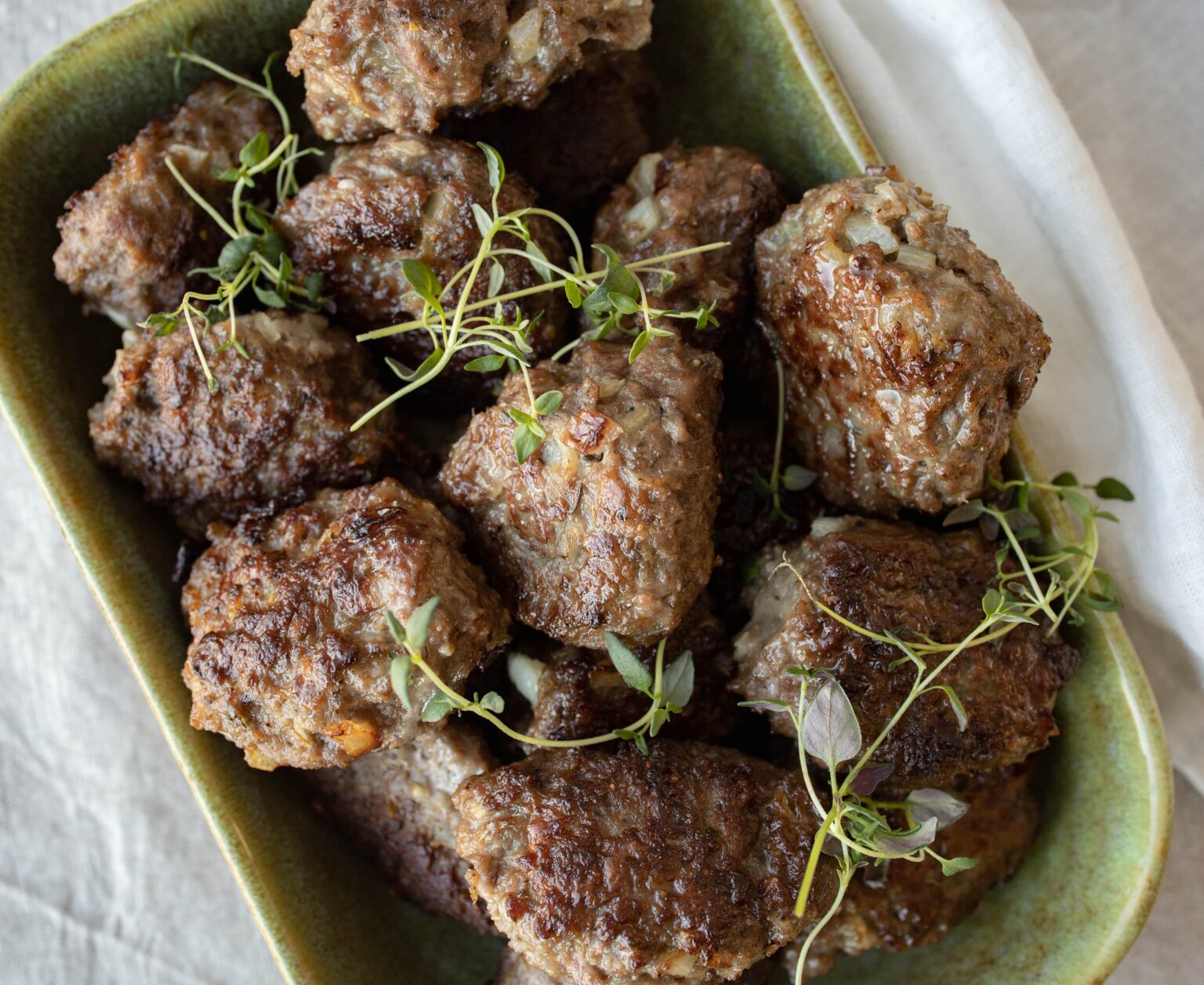Oksekødsfrikadeller