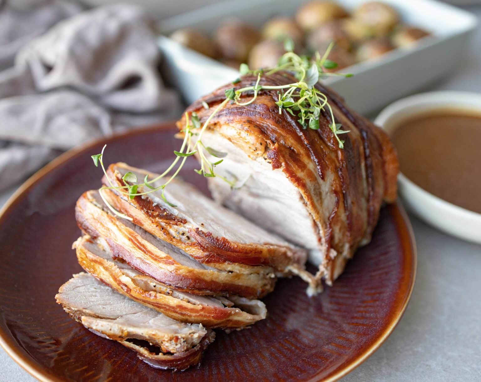 Nakkesteg stegt som vildt