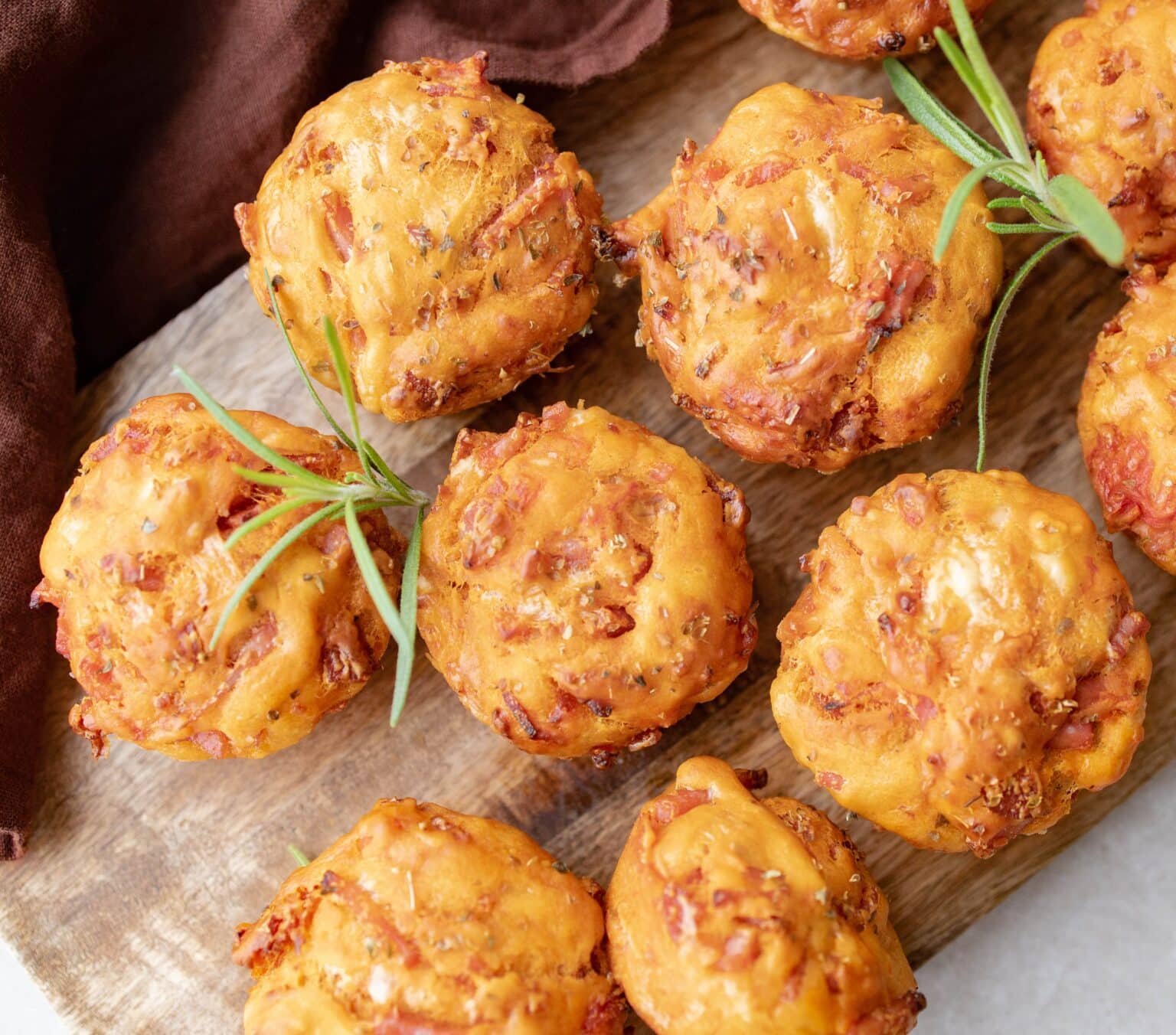 Opskrift på pizza muffins