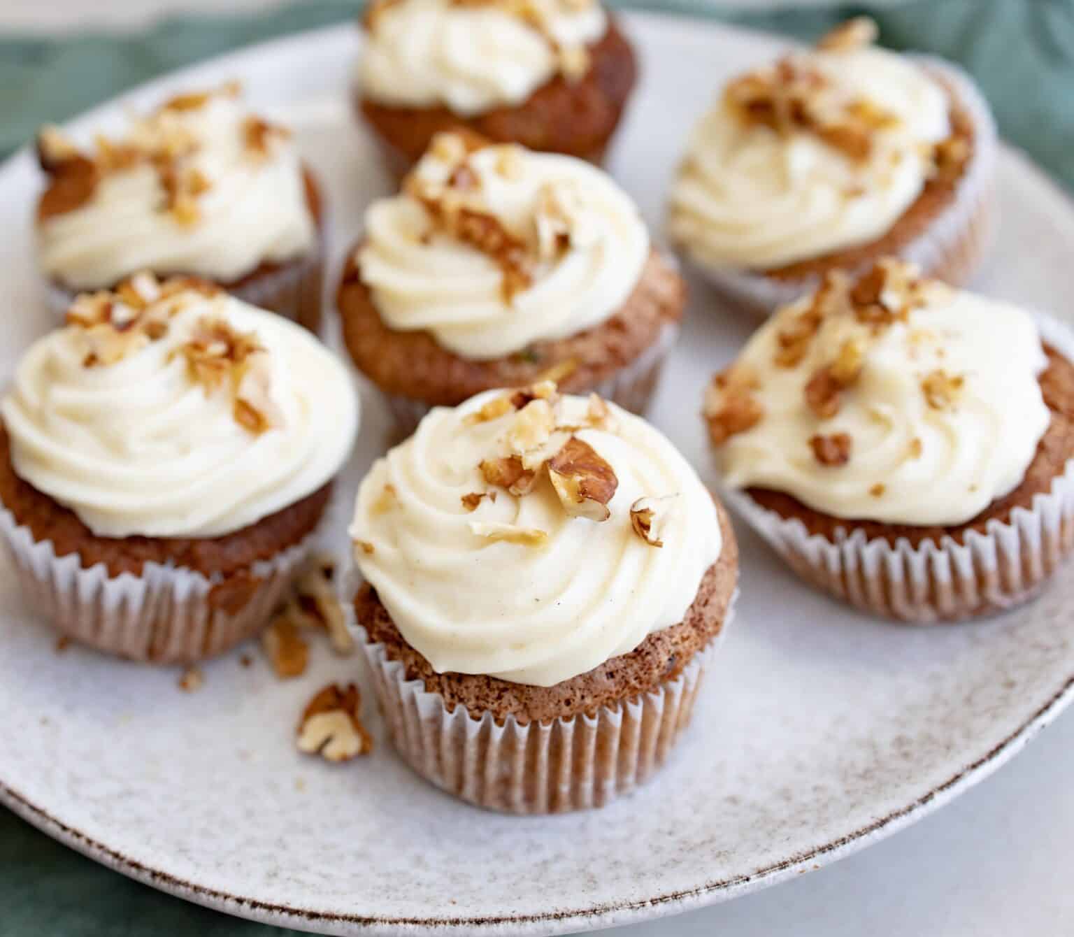 Svampede squashmuffins