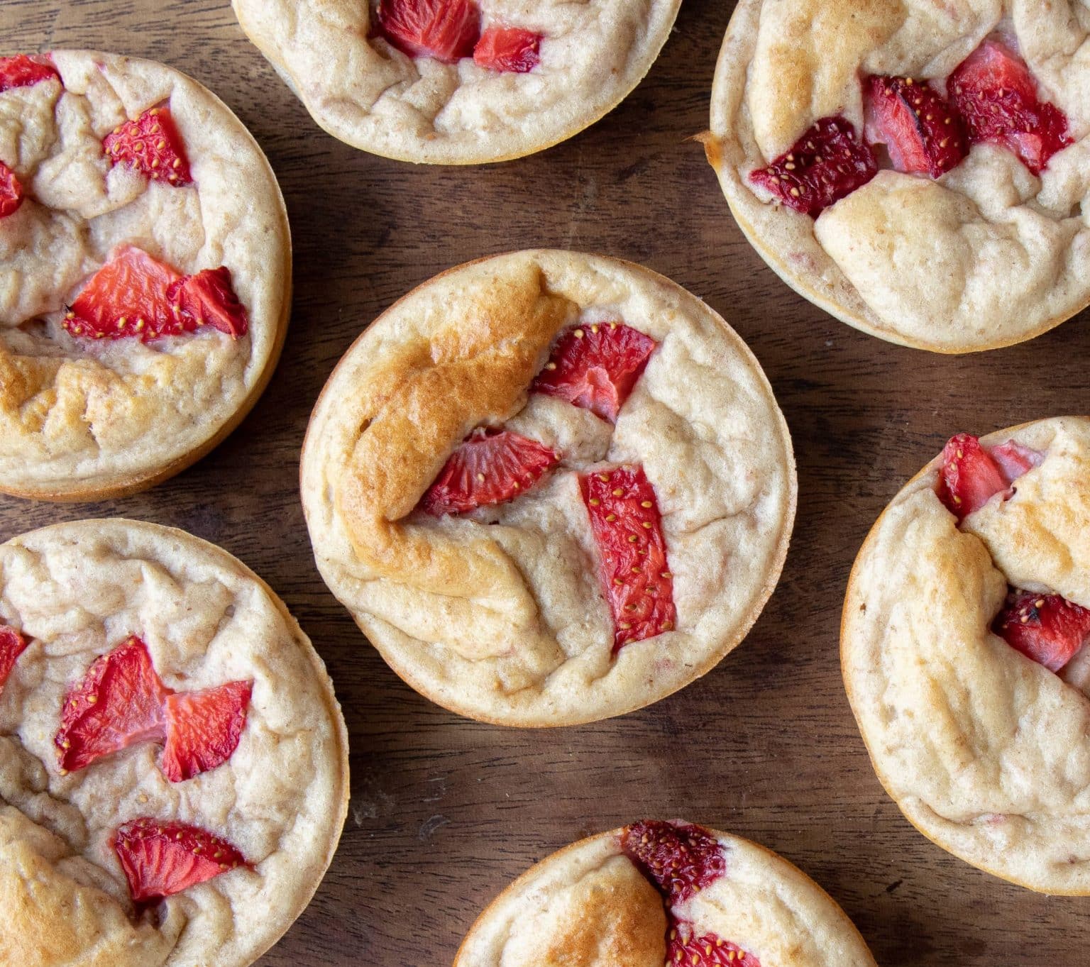 Jordbærmuffins til baby