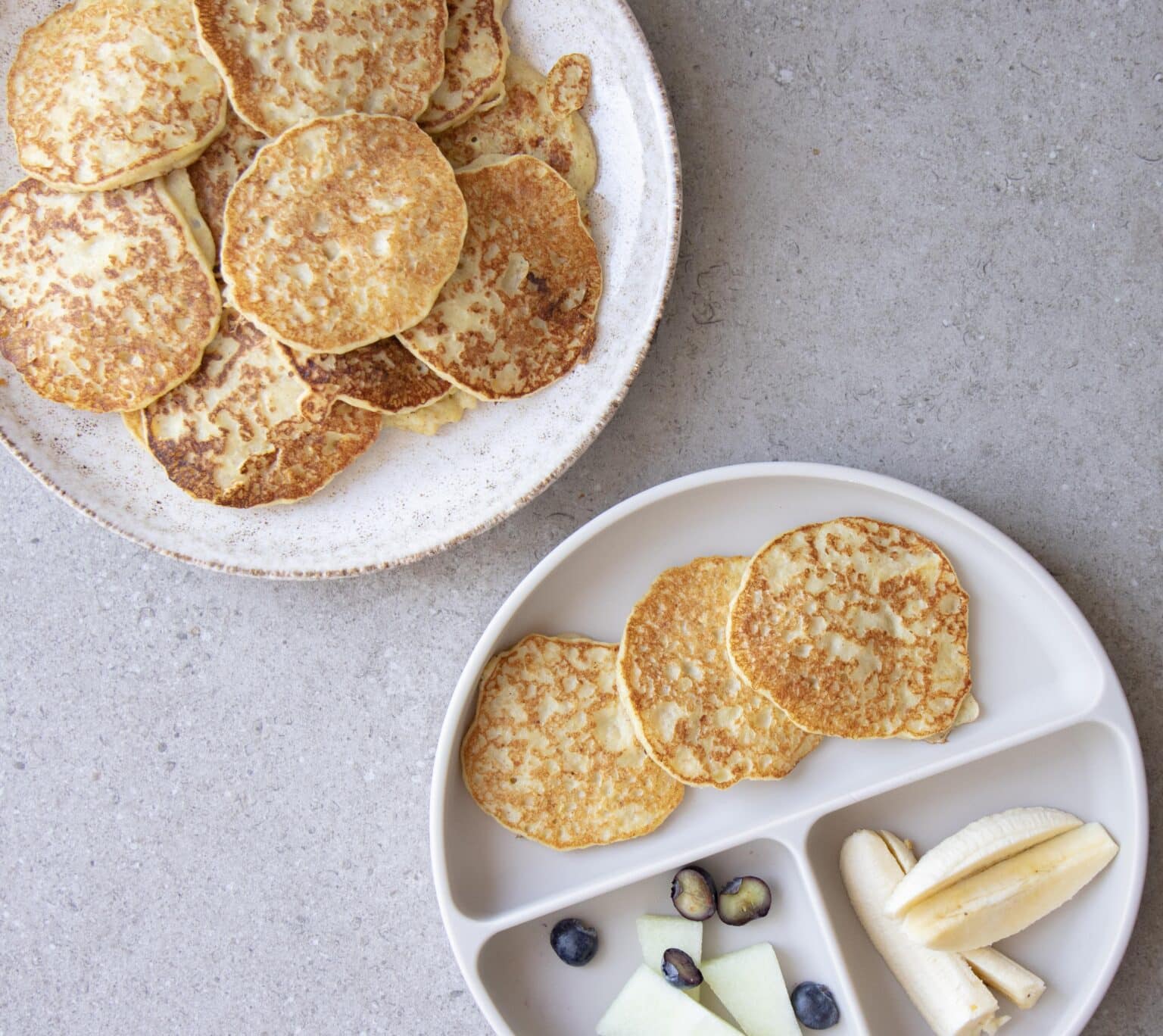 Klatkager af havregrød til baby