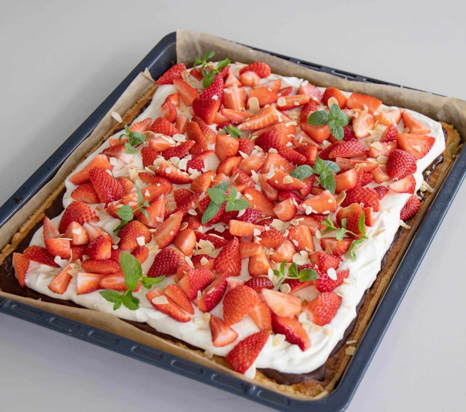 Bradepande-jordbærkage