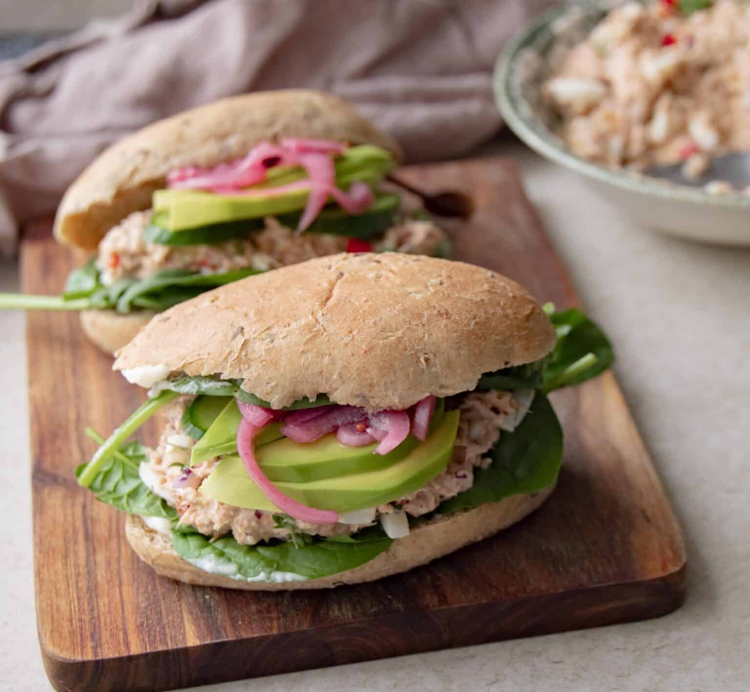 Sandwich med tunsalat