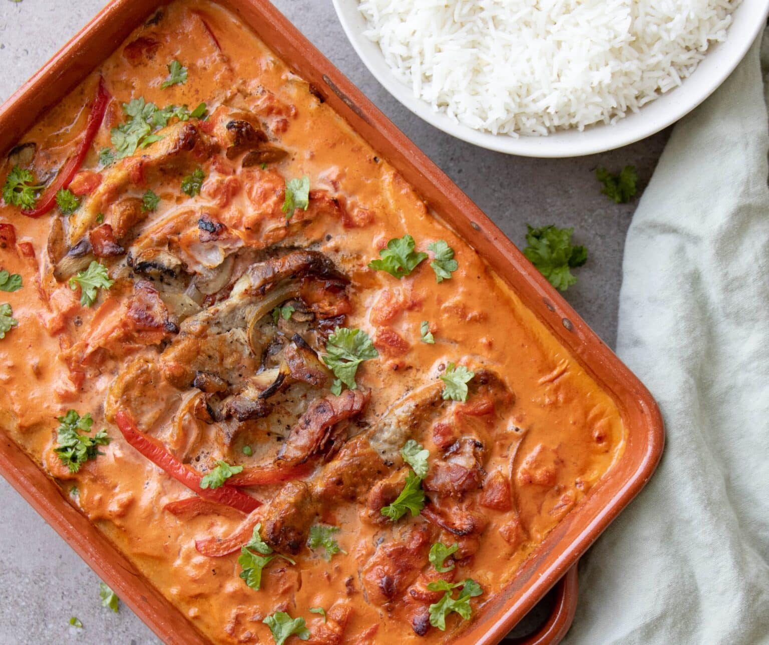 Nakkekoteletter i fad