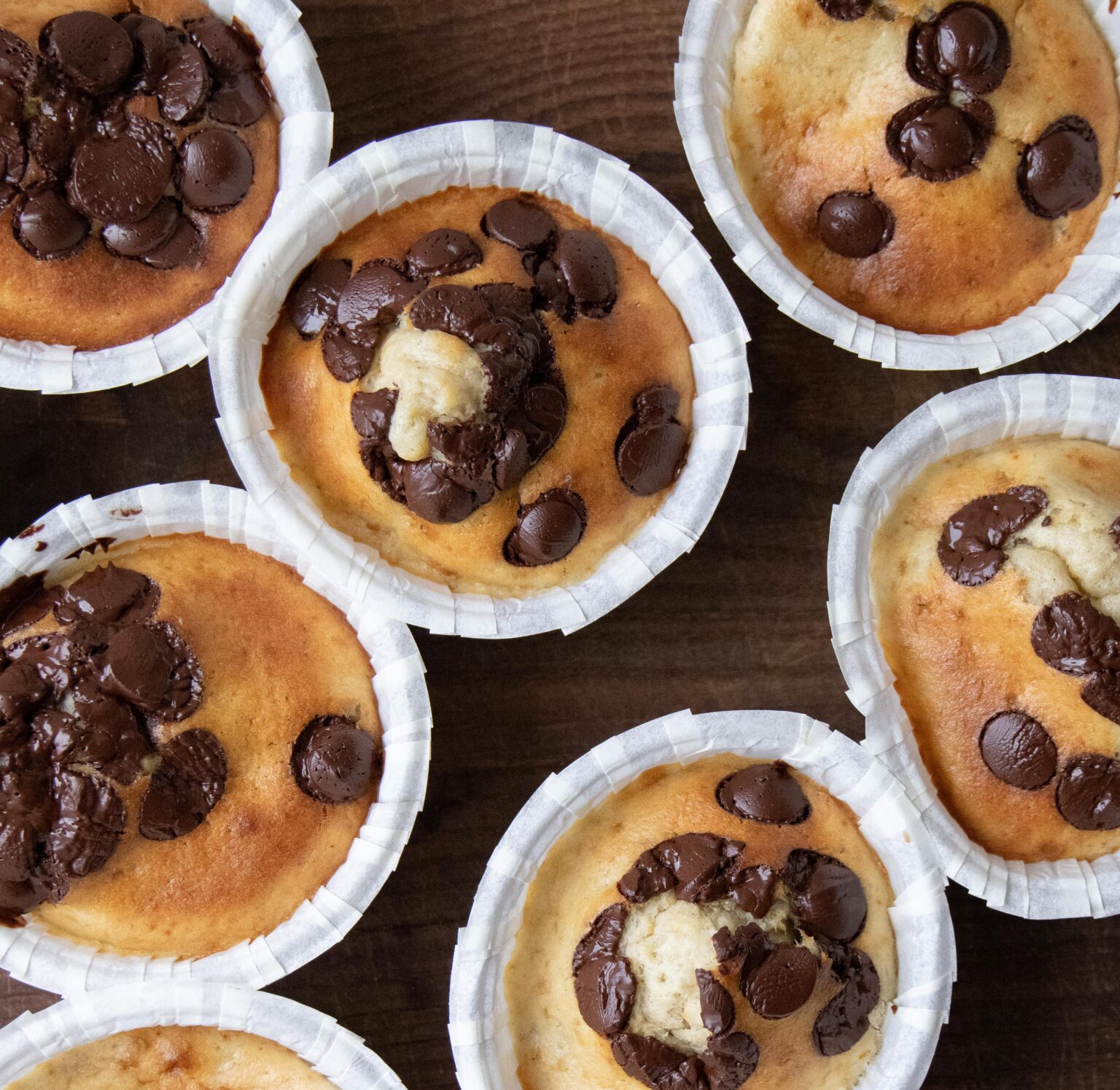 Bananmuffins i airfryer