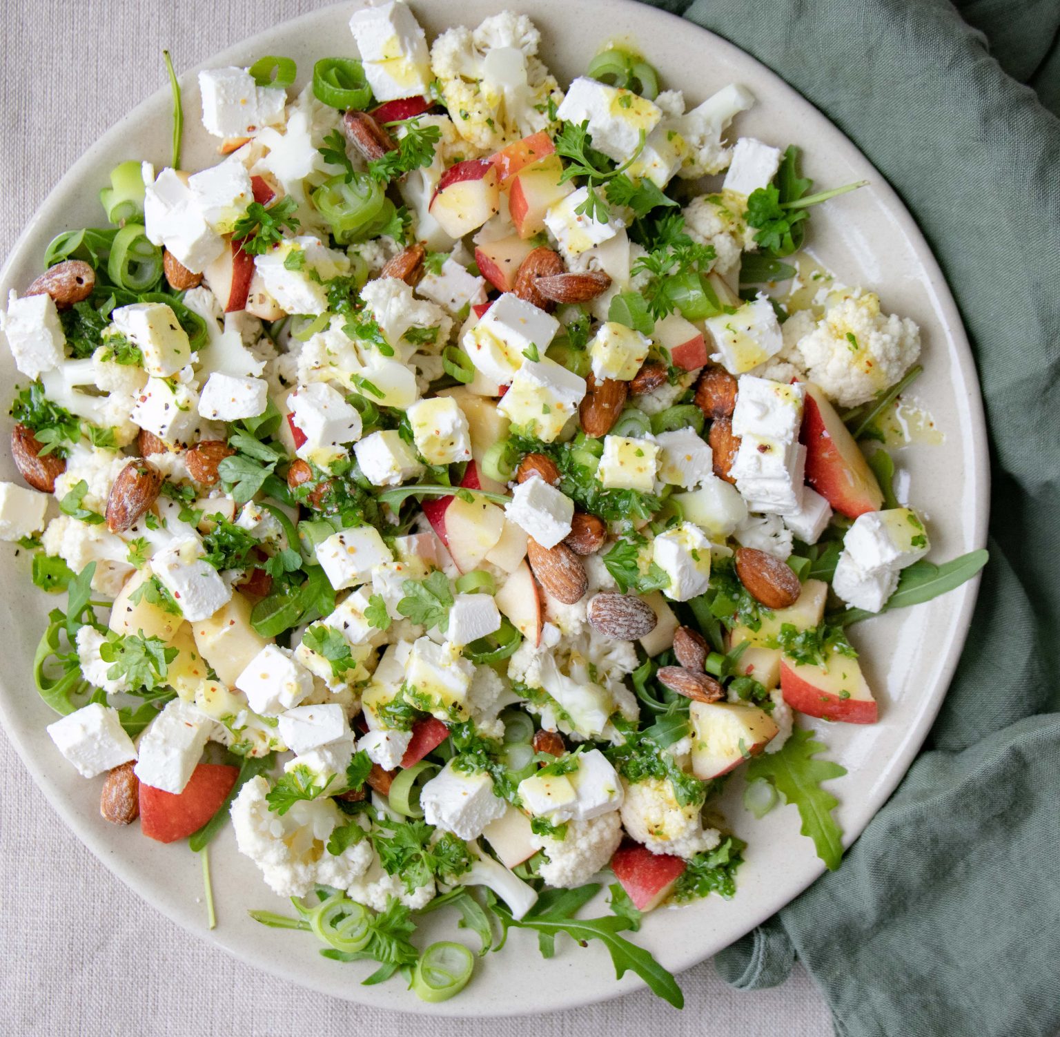 Blomkålssalat med feta