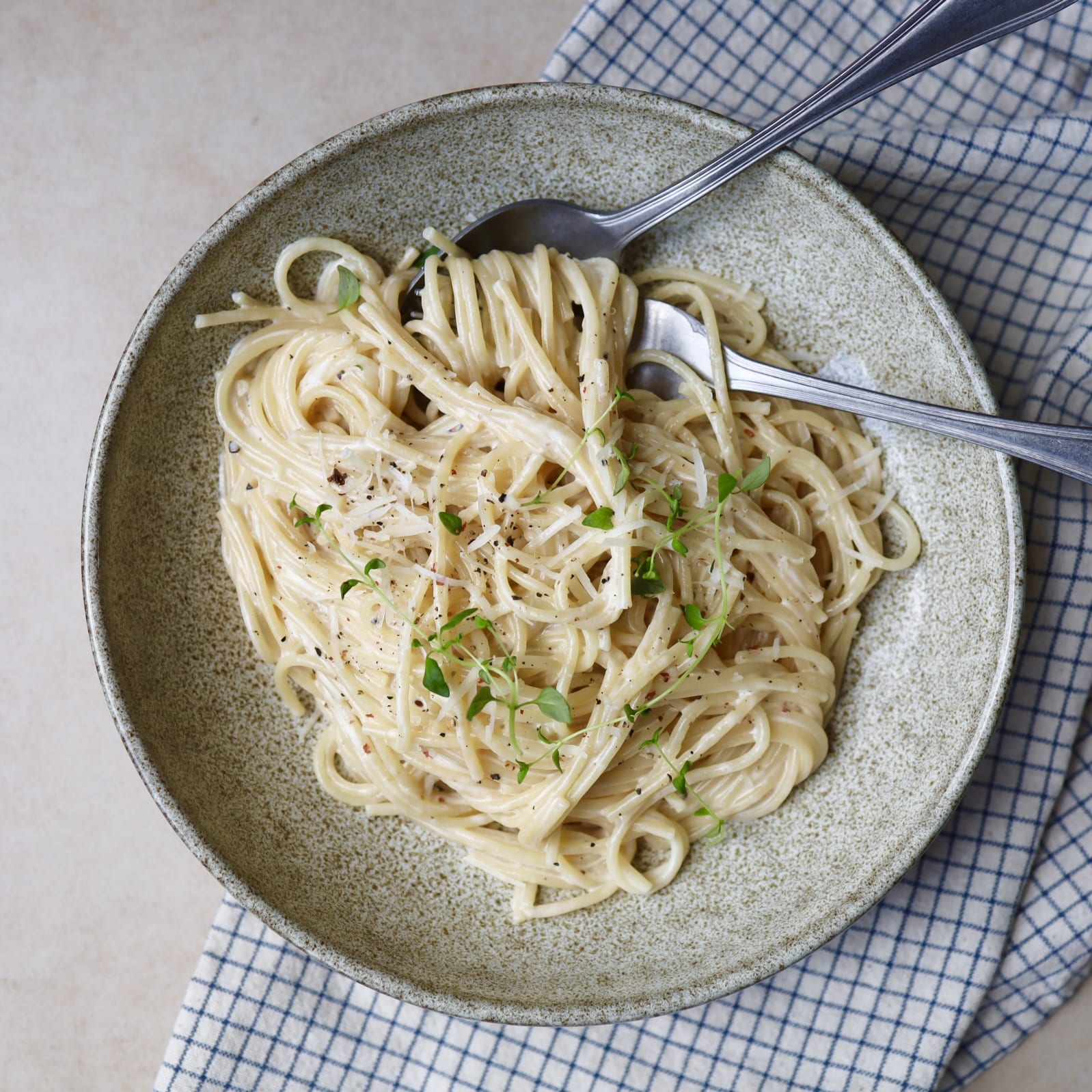 Alfredo spaghetti