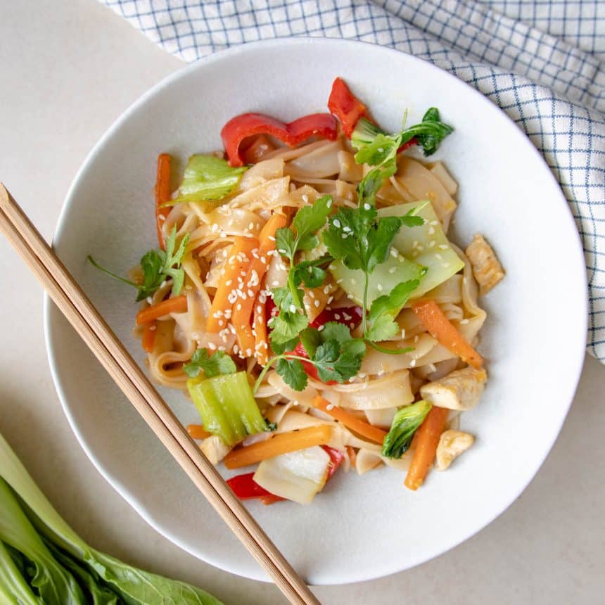 Pak choi wok