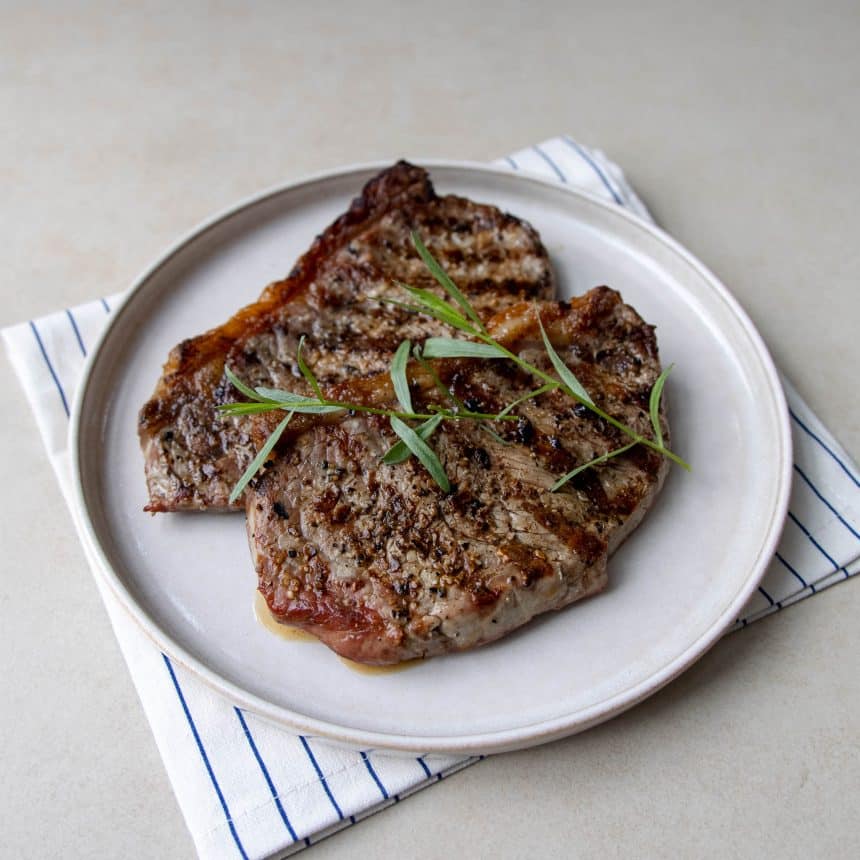 Entrecote på grill