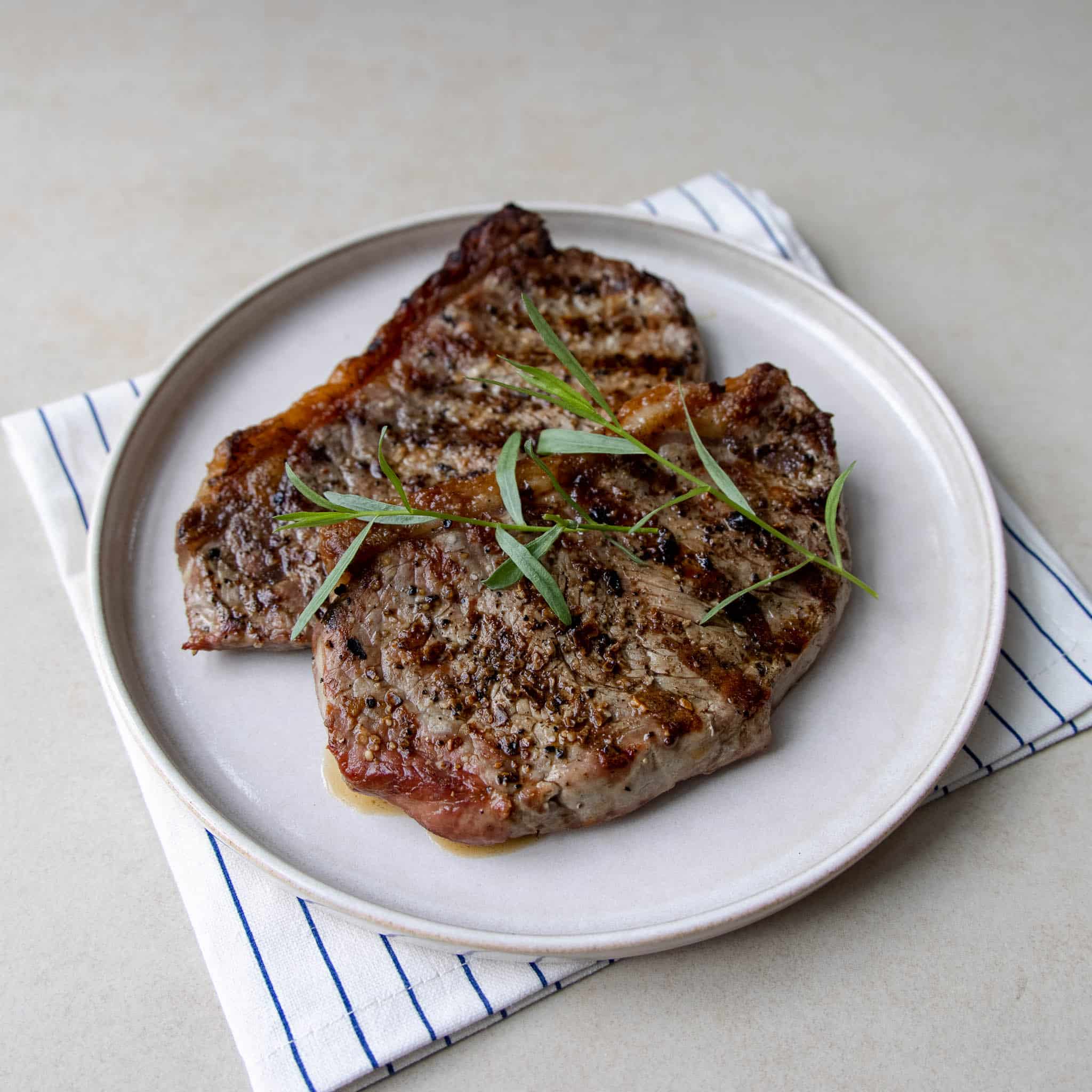 Entrecote på grill