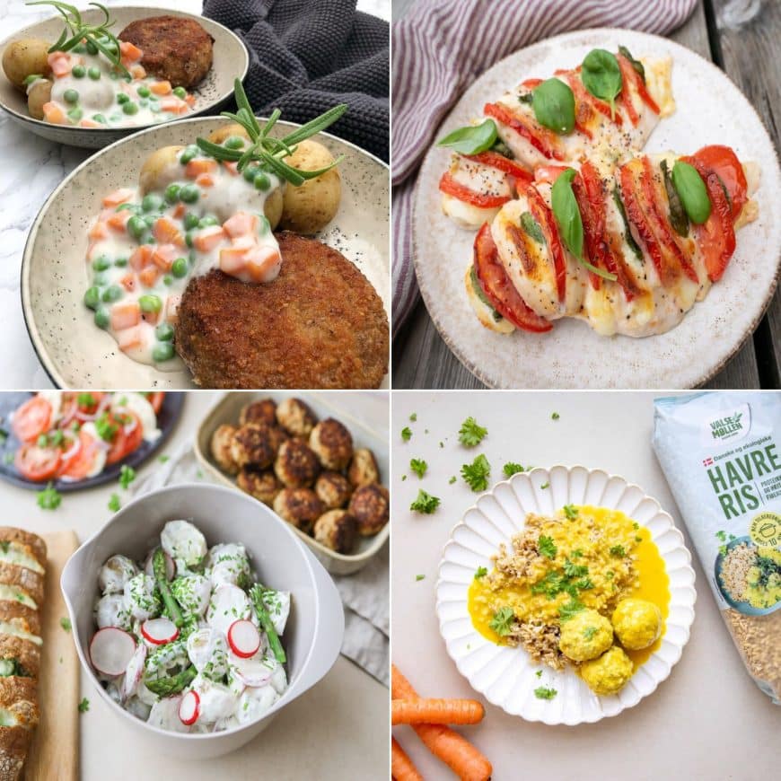 Madplan uge 24 med købsfunktion