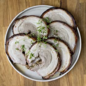 Porchetta på grill
