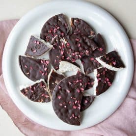 Riskiks med chokolade