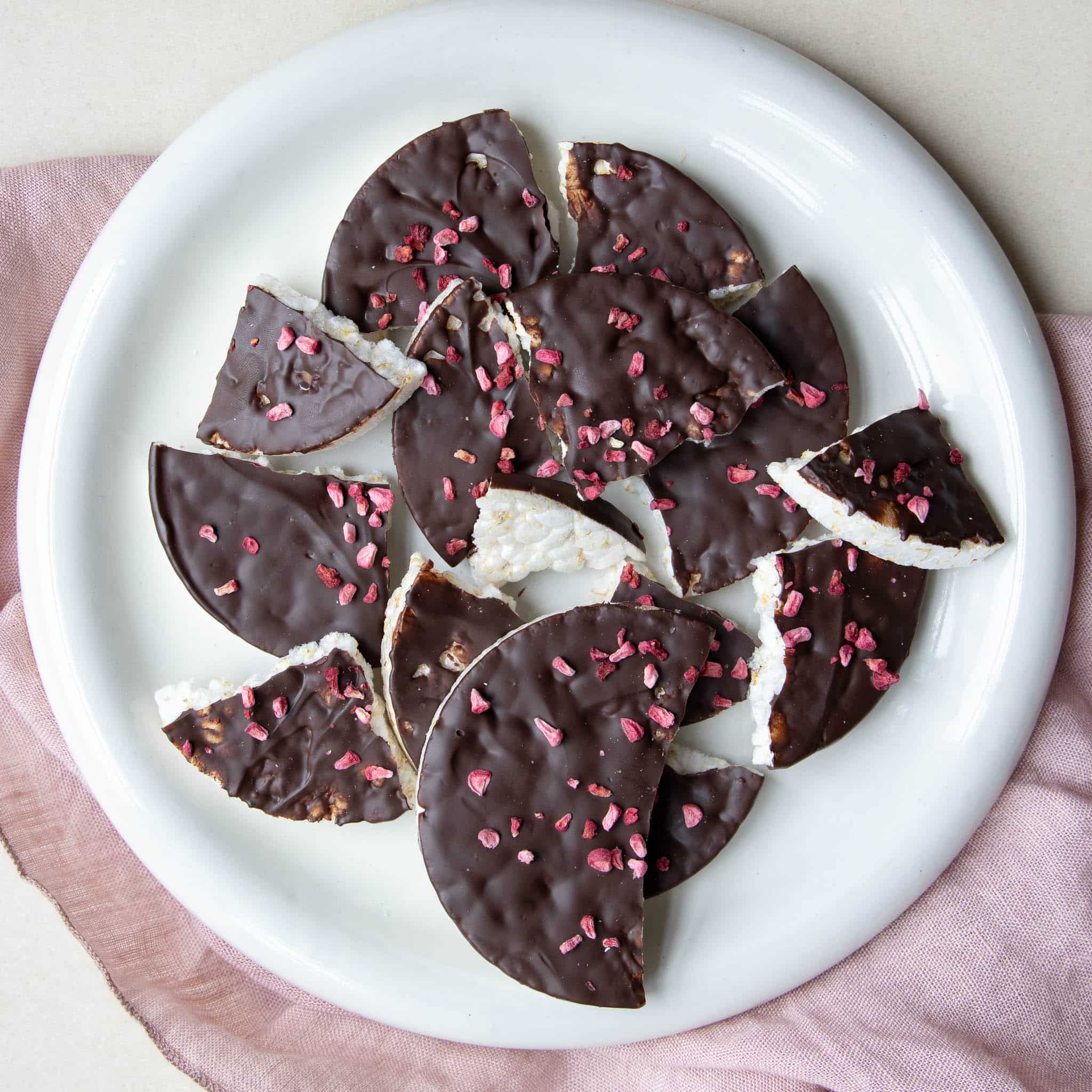 Riskiks med chokolade