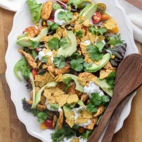 Mexicansk salat med kylling