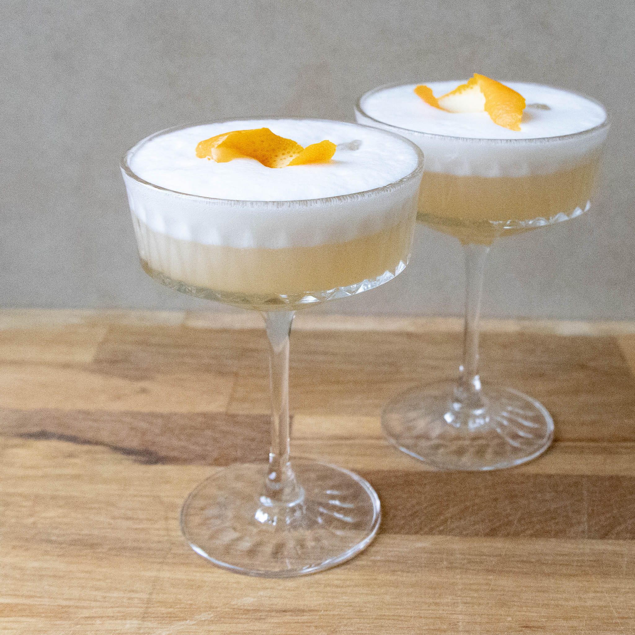 Amaretto sour mocktail