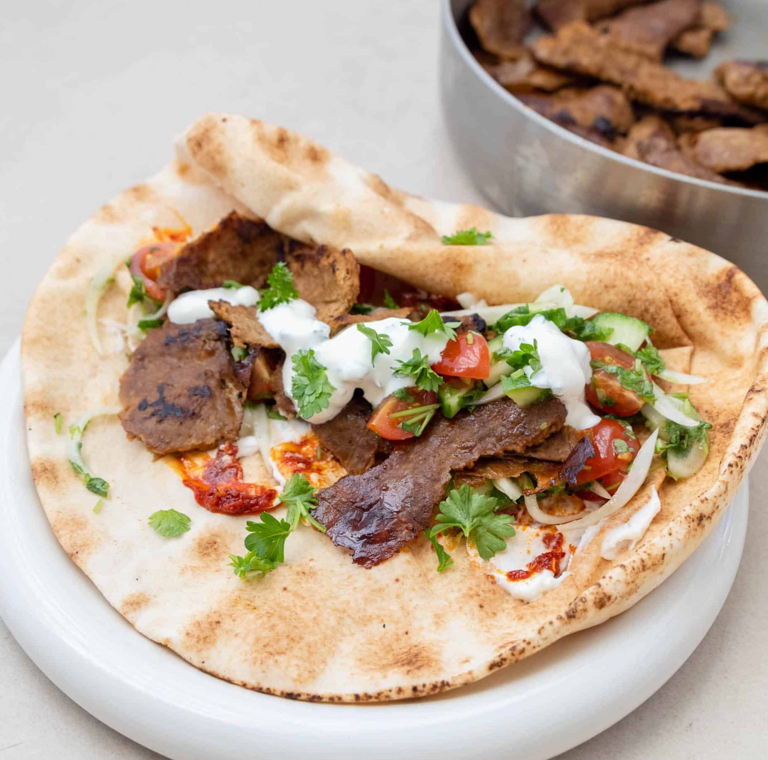 Hjemmelavet döner kebab